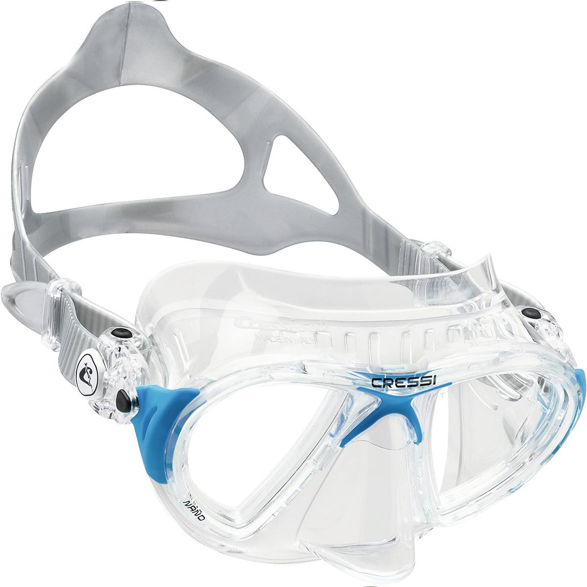 Nano Crystal maschera da sub Cressi - DS3600 - BIANCO - BLU