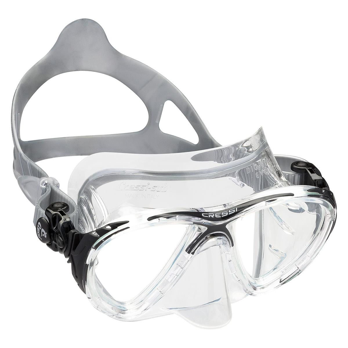 Big eyes evolution Crystal maschera da sub Cressi - DS3400 - BIANCO-NERO