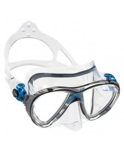 MASCHERA DA SUB BIG EYES EVOLUTION CRESSI - BIANCO - BLU