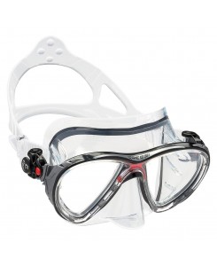 MASCHERA DA SUB BIG EYES EVOLUTION CRESSI - BIANCO - ROSSO