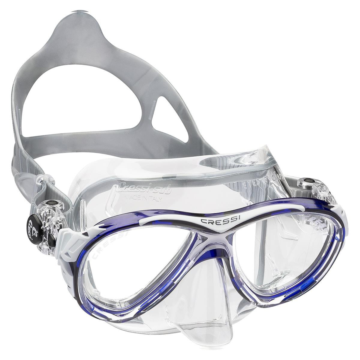 Eyes evolution Crystal maschera da sub Cressi - DS3500 - BIANCO - BLU