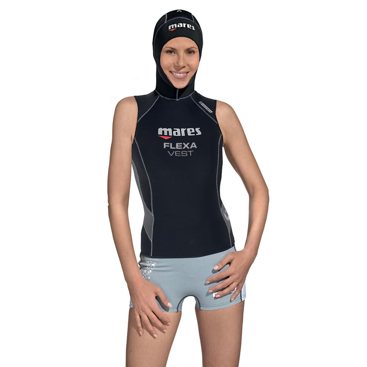 Flexa Vest 5.3mm da donna Mares - NERO