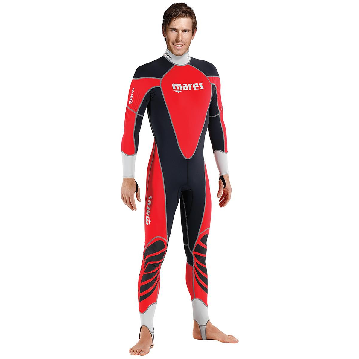 Photosuit uomo Mares - ROSSO