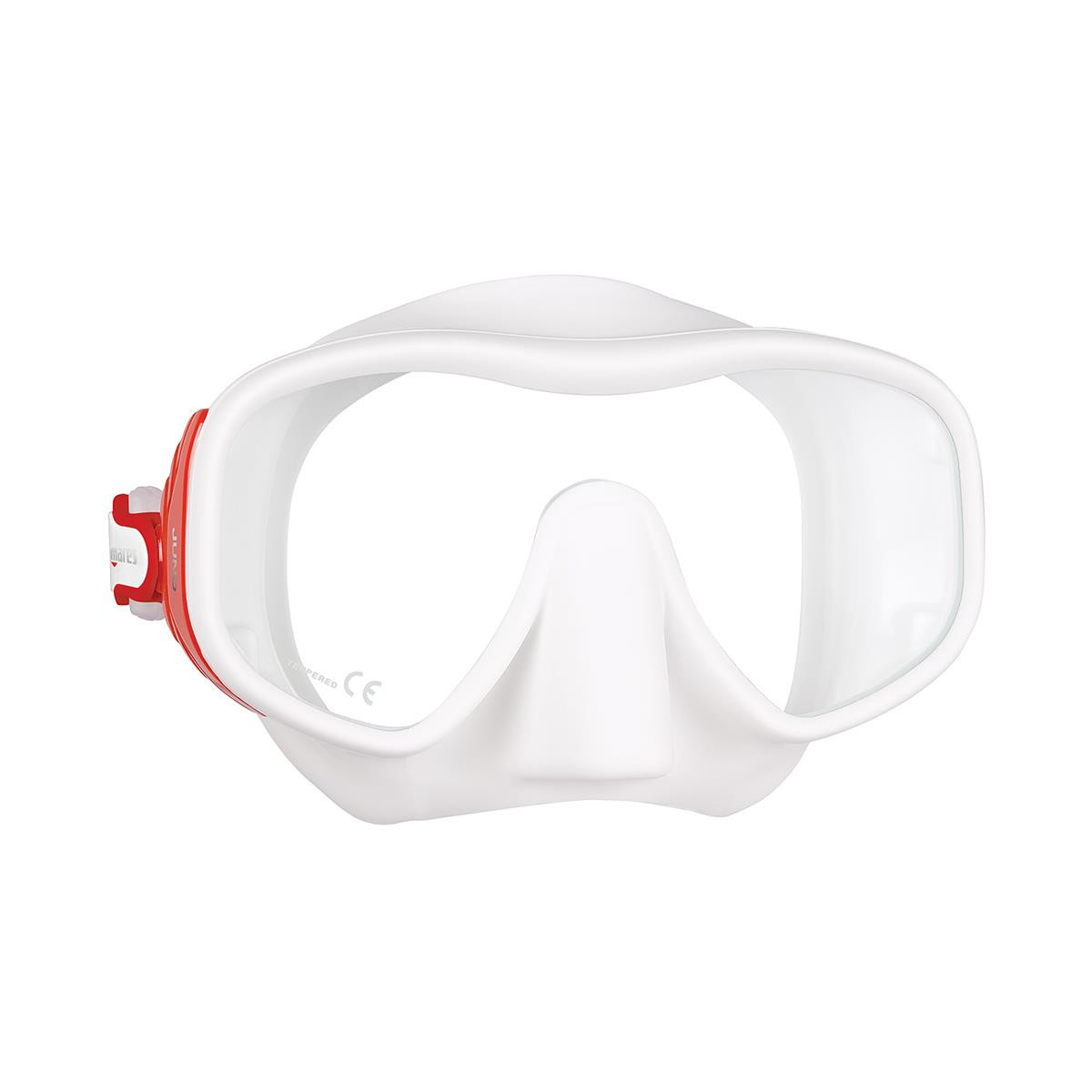 Juno diving mask Mares - BIANCO - ROSSO