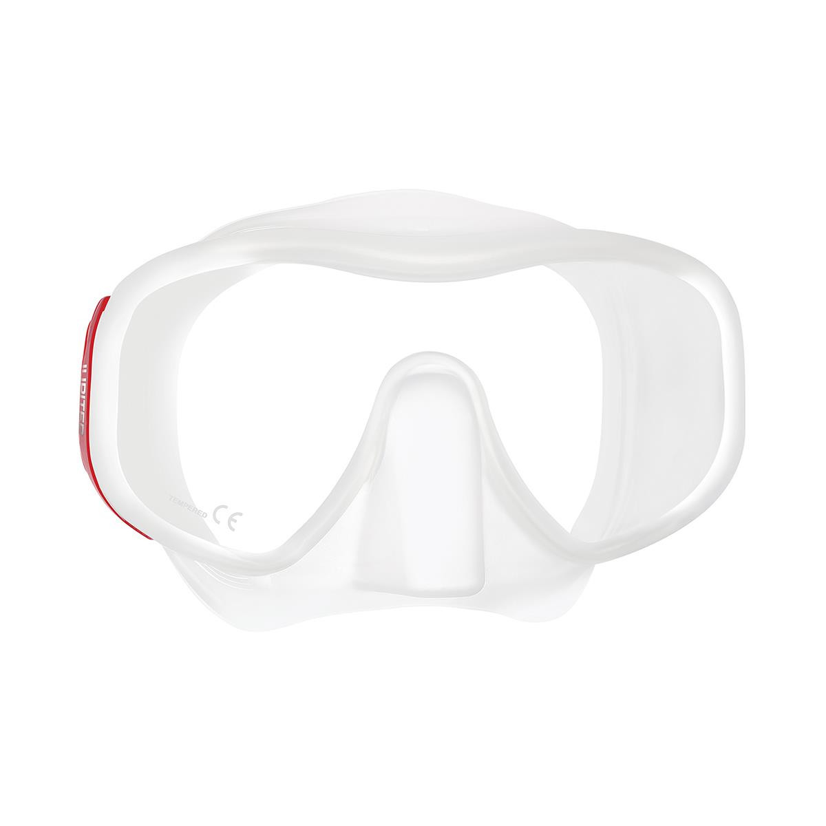 Jupiter diving mask Mares - BIANCO - ROSSO
