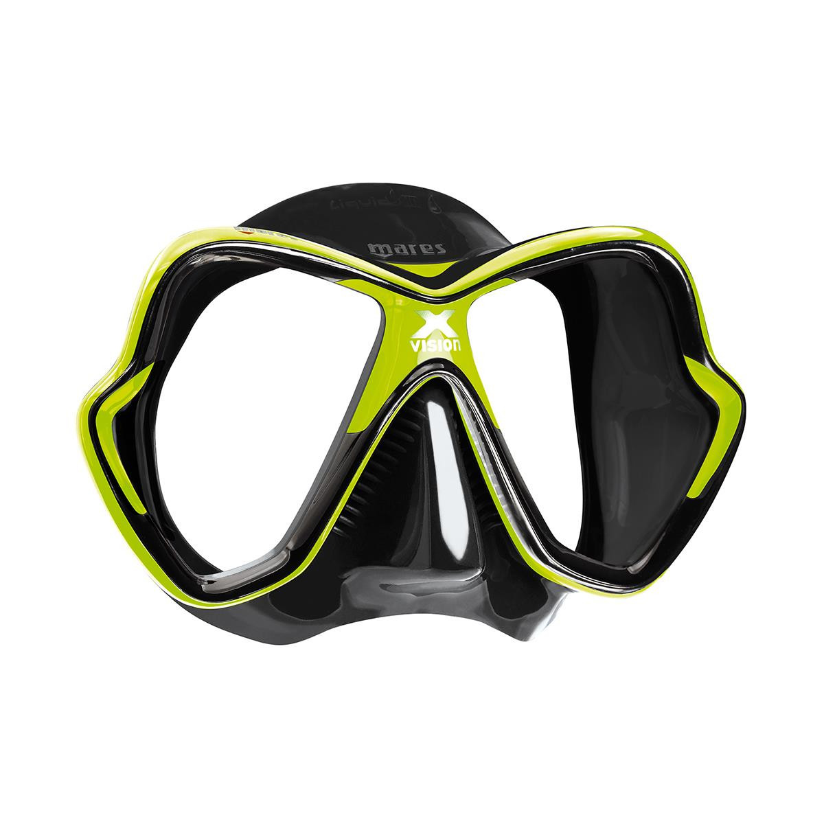 X-Vision dive mask Mares - NERO - VERDE