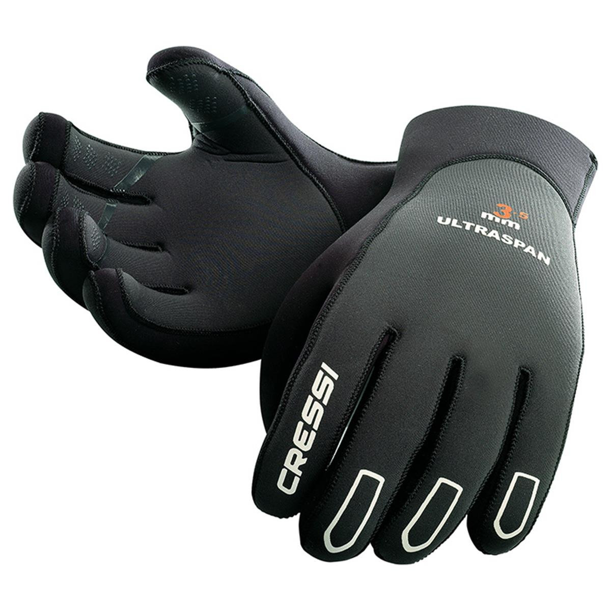 Cressi Diving Gloves Ultraspan 3.5 mm - Black