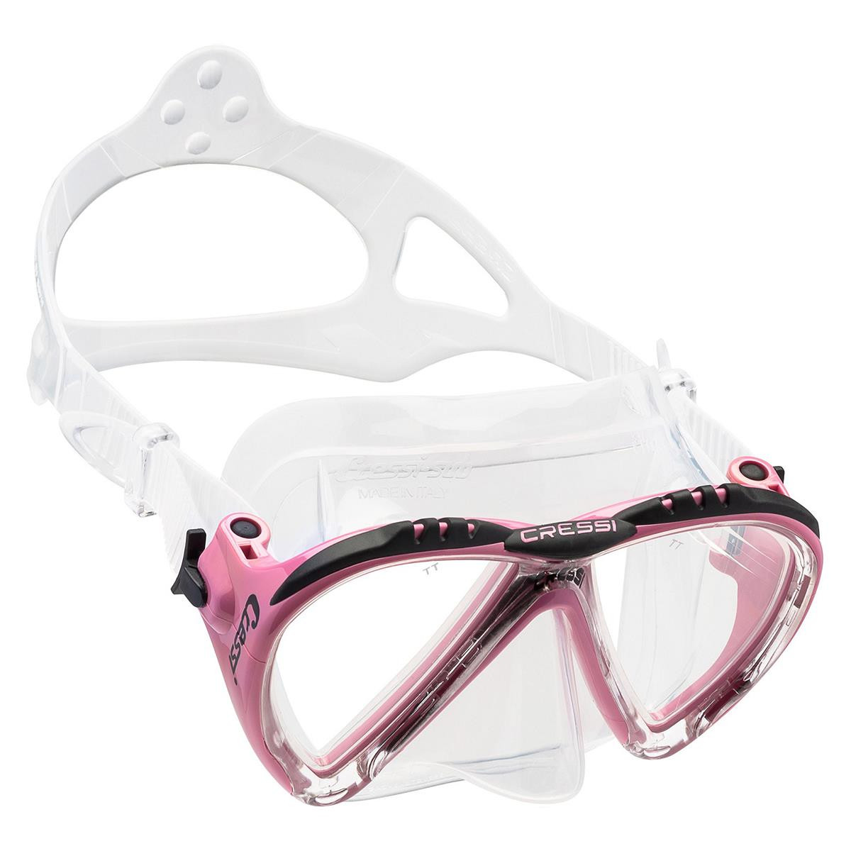 Lince maschera da sub Cressi - DS3110 - BIANCO - ROSA