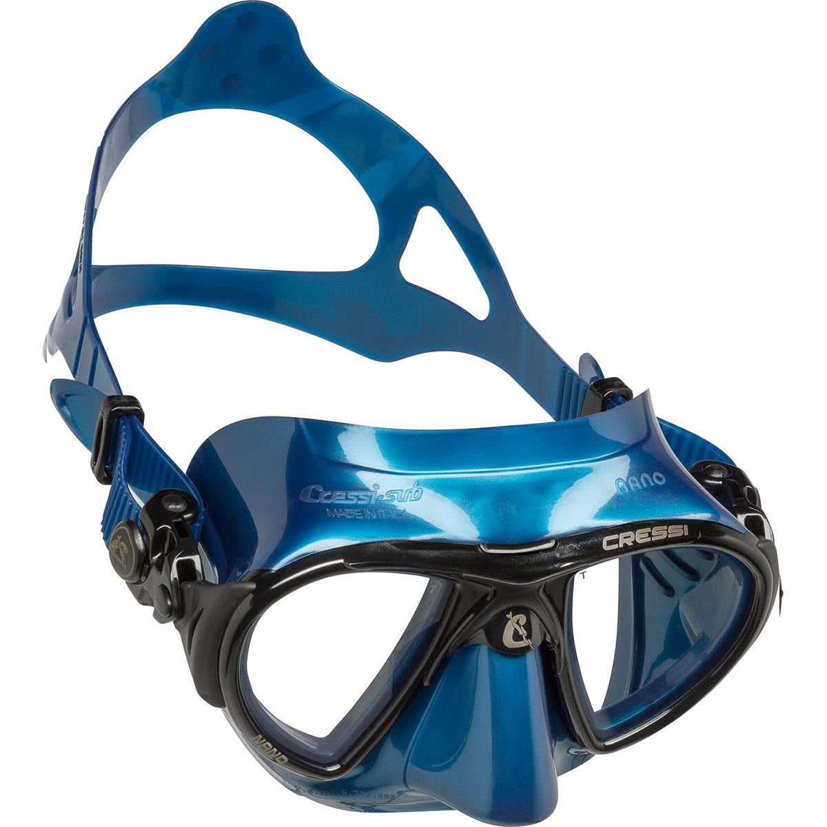 Nano maschera da sub Cressi - DS366050 - BLU
