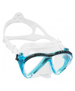 MASCHERA DA SUB LINCE CRESSI - BIANCO-AZZURRO