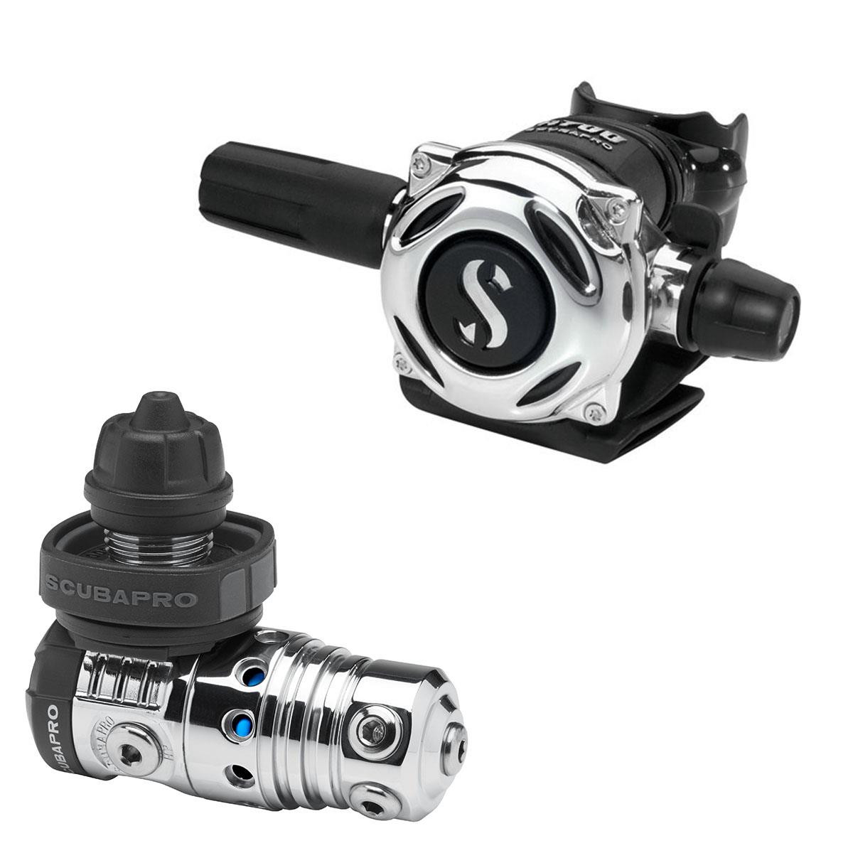 Scubapro Regulator First and Second Stage MK25 EVO and A700 -  12.770.060 - NERO-GRIGIO