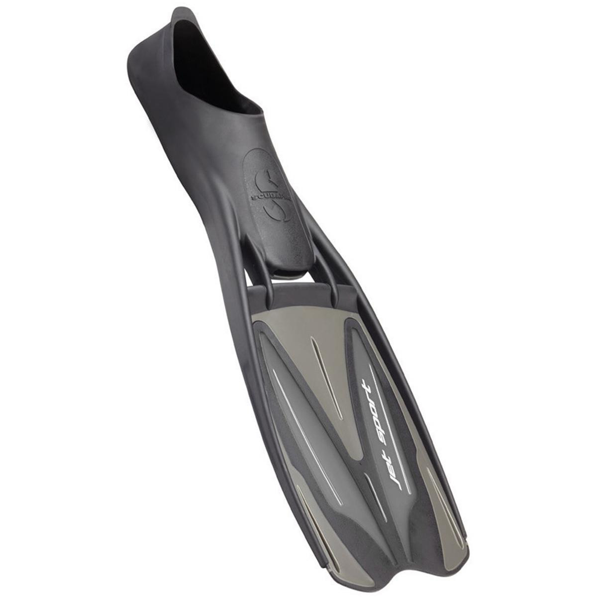 Scubapro Fins Jet Sport Full Foot - NERO-GRIGIO