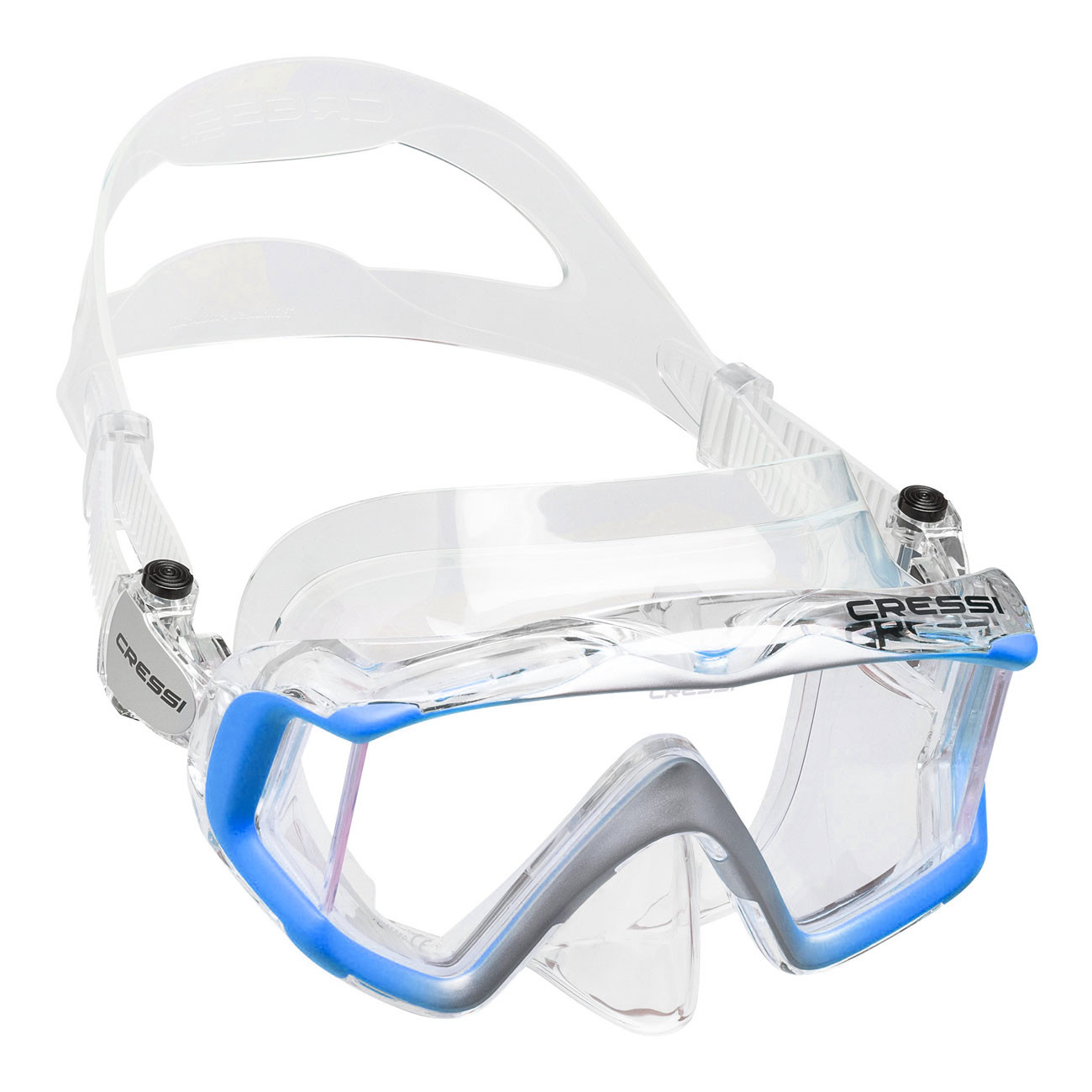 Liberty Triside maschera da sub Cressi - DS4550 - AZZURRO