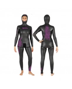 Pants Prism Skin Lady 30 - Mares Diving Line 2021 - NERO-ROSA