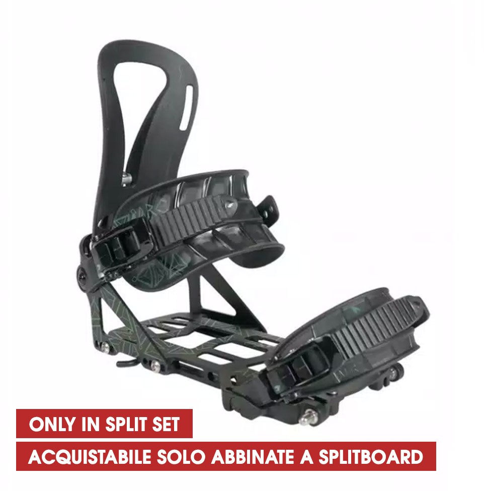 Spark R&D Arc Bindings 2022 - NERO - VERDE