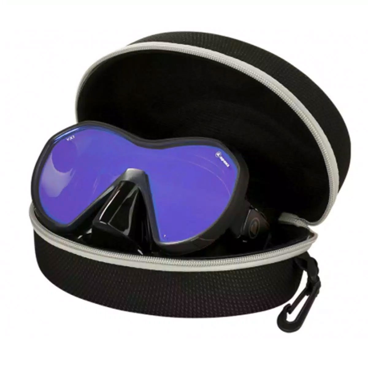 Apeks VX1 Purple Lenses Dive Mask - NERO - VIOLA