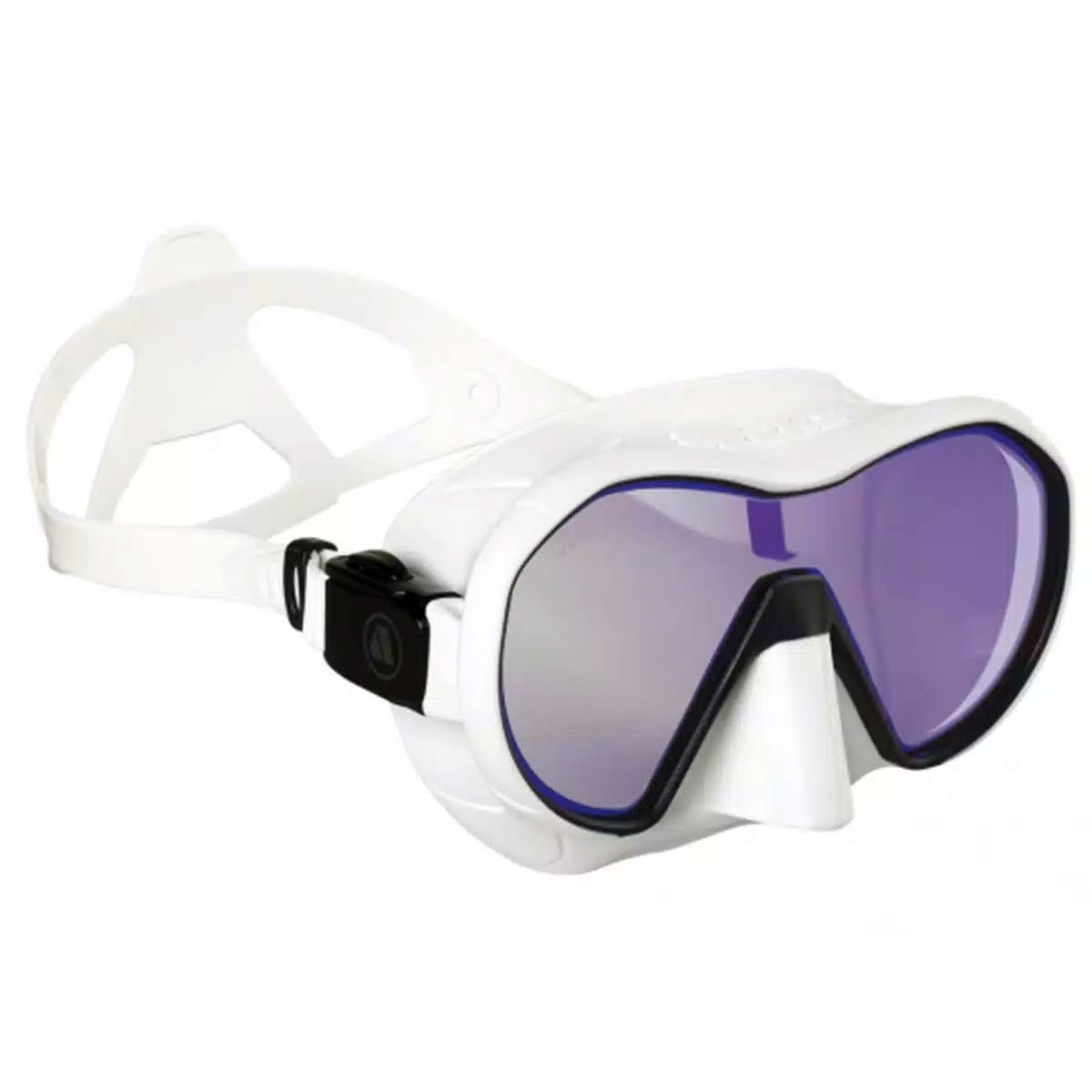 Apeks VX1 Purple Lenses Dive Mask - BIANCO-VIOLA