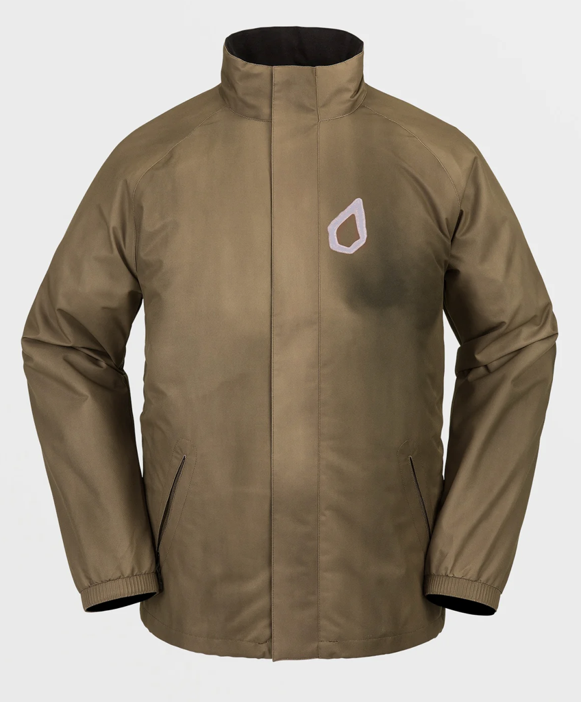 Ravraah Jacket - Volcom Snowboard G0652412 - MARRONE