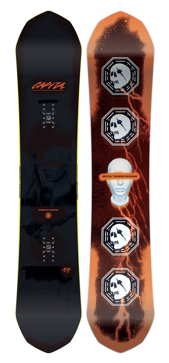 Ultrafear Camber - Tavola da Snowboard Capita 2024 - FANTASIA