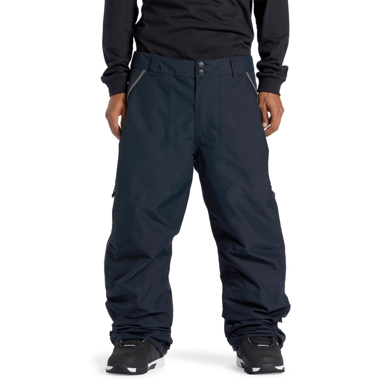 DC Squadron 30K Technical Snowboard Pants for Men F/W 2025 - Black