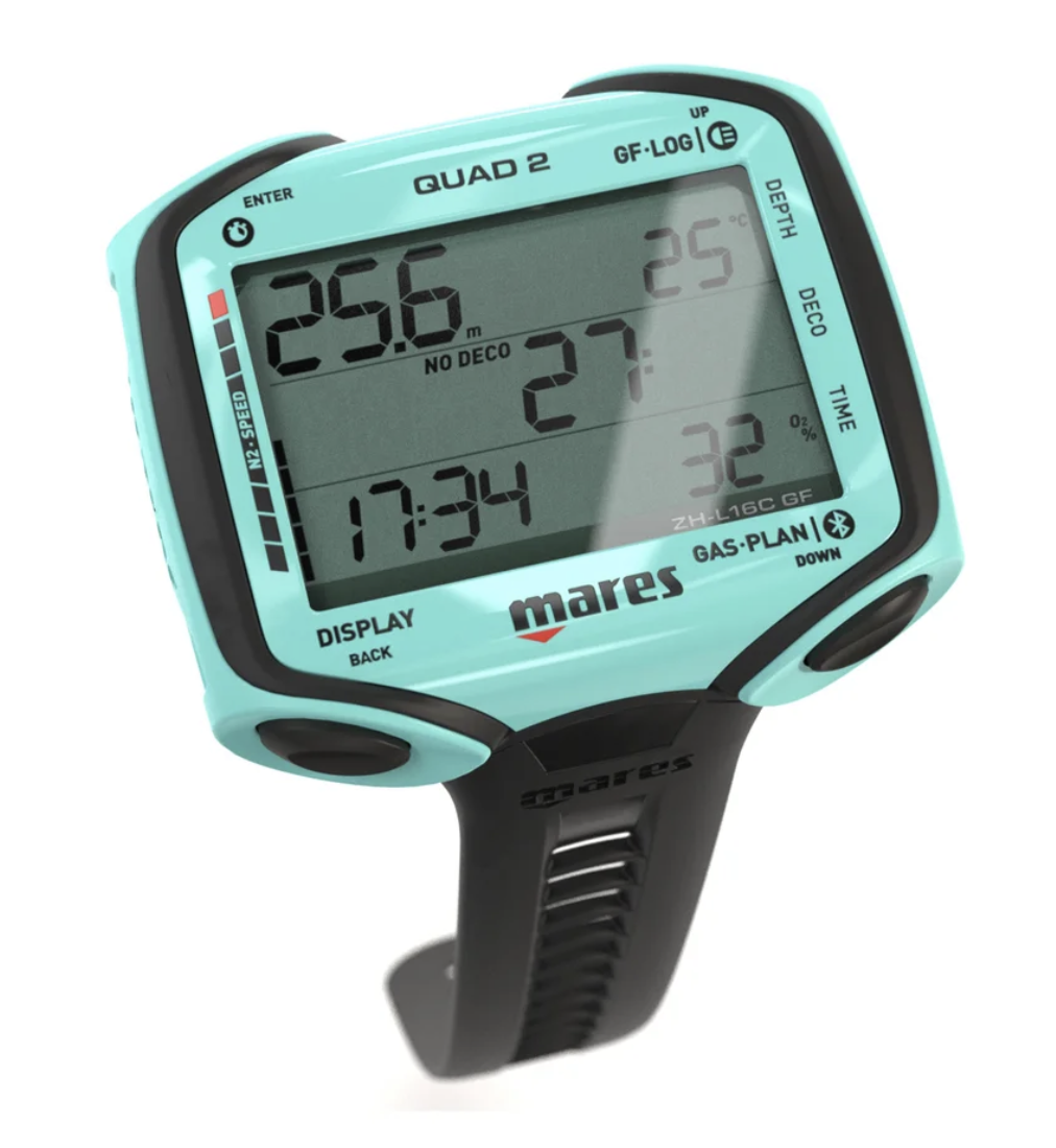 copy of Diving Computer Quad Mares - VERDE ACQUA