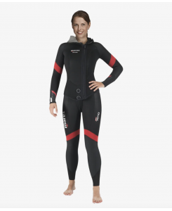 Muta da donna Dual 5mm Mares - NERO-ROSSO