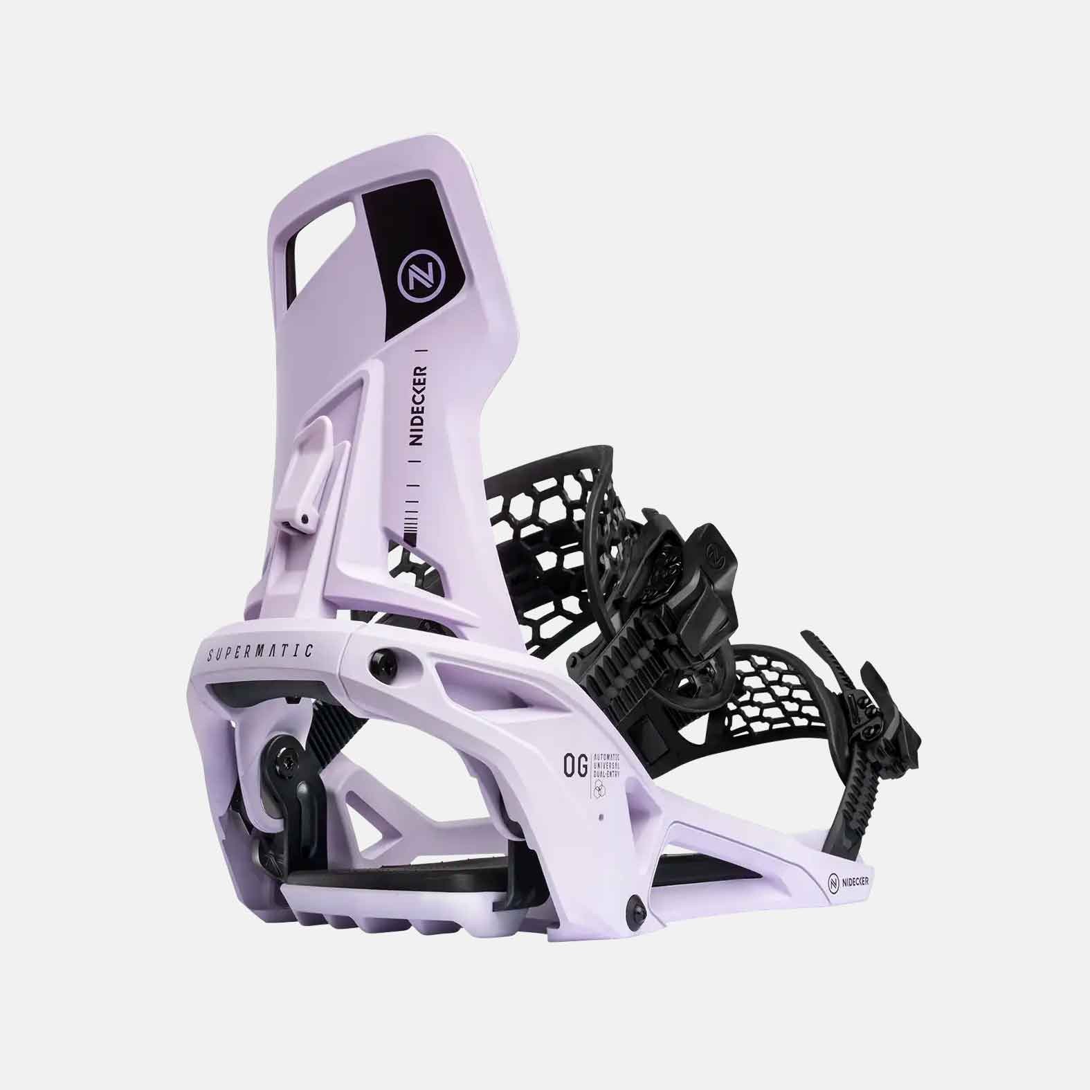 Nidecker OG Supermatic® Snowboard Bindings F/W 2026 - Heather