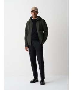Colmar Ribbed hoodie with zip for men 4495R 8YR - 498