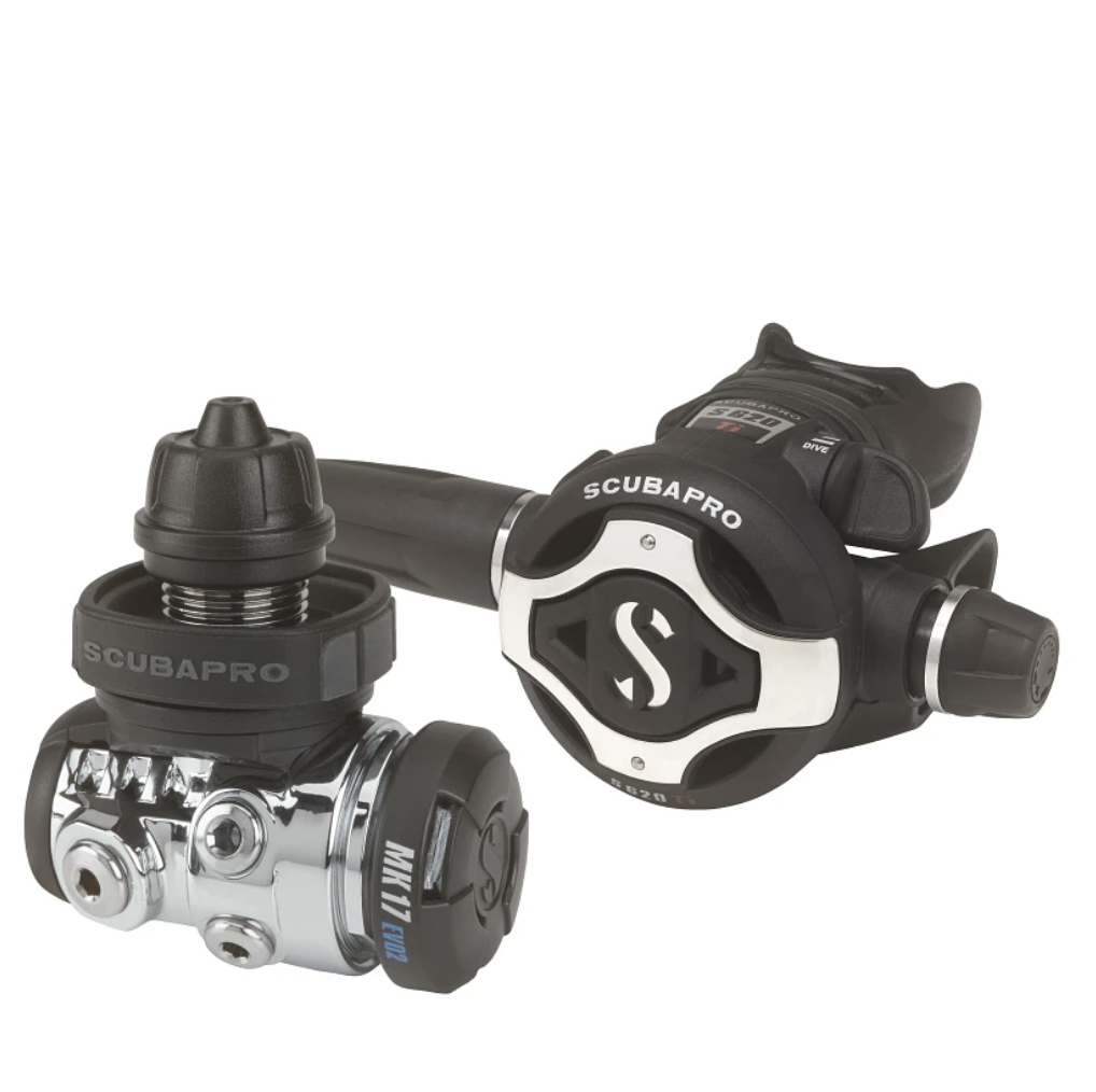MK17 Evo 2 / S620Ti Kit Erogatori Scubapro - Novità 2026 - NERO-GRIGIO