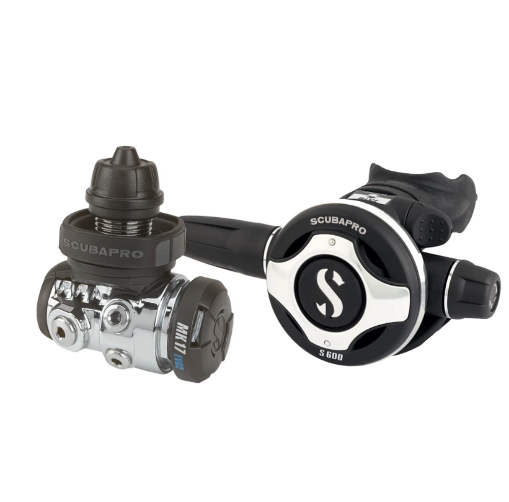 MK17 Evo 2 / S600 Kit Erogatori Scubapro - Novità 2026 - NERO-GRIGIO
