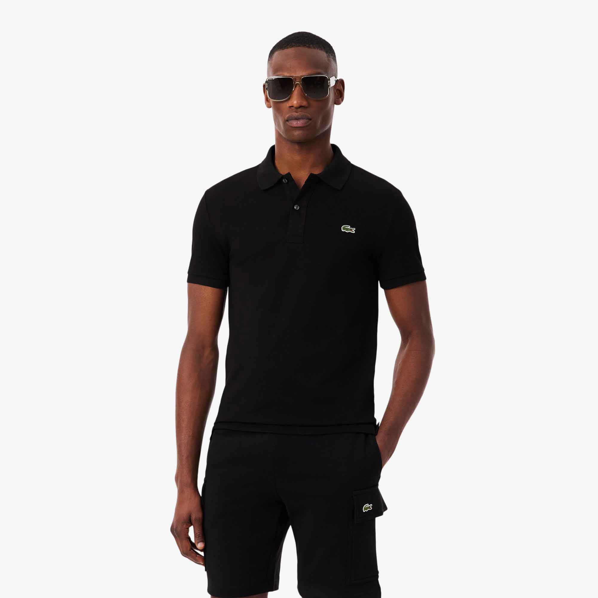 Lacoste Slim fit piqué polo L.12.12 for Men PH4012 - 031 NOIR