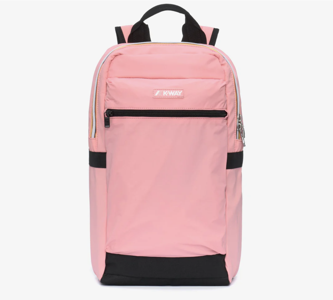 K-Way Backpack Mid Laon K8148CW - Q28 Pink Geranium 