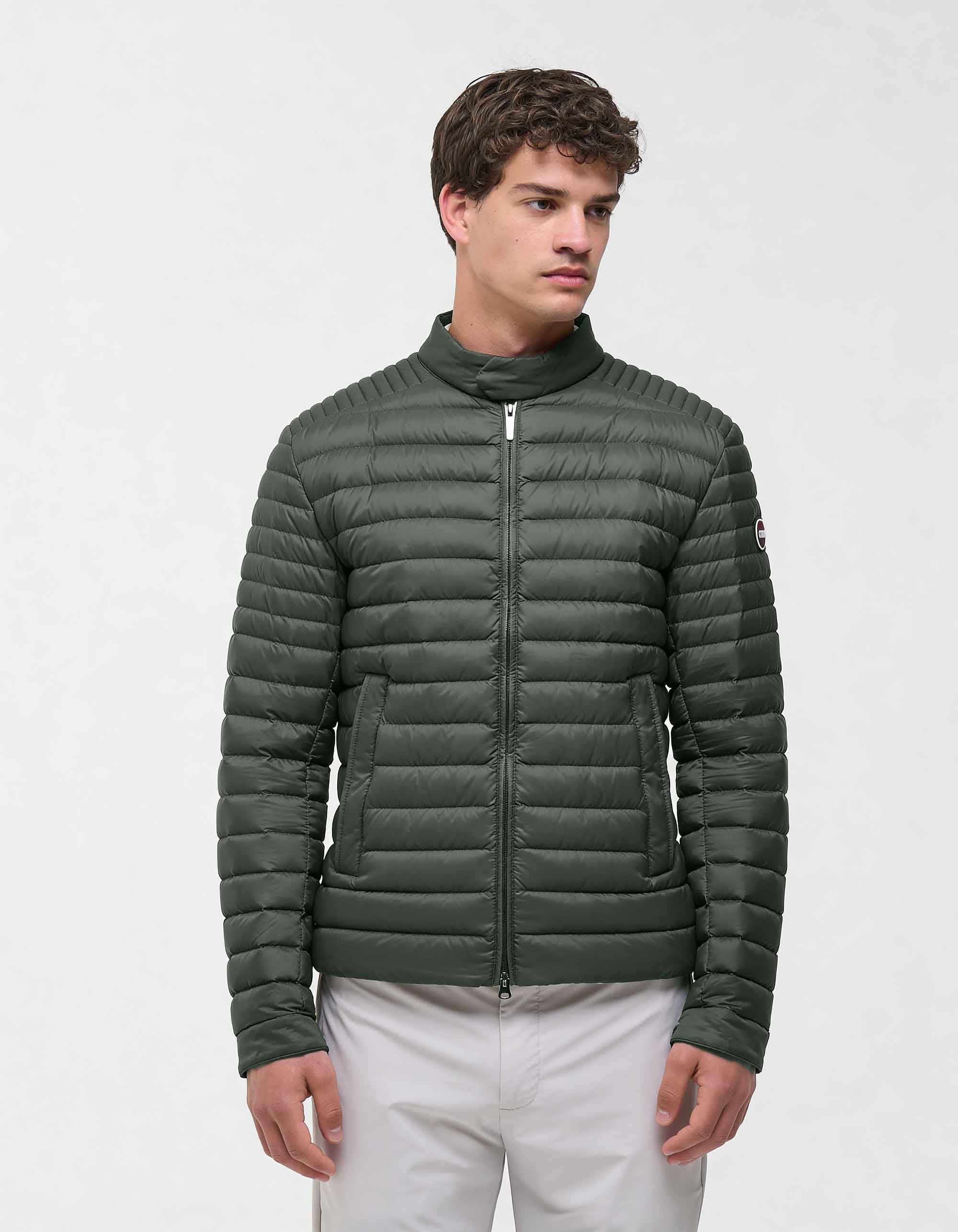 Colmar lightweight down biker jacket for Men 1247 8VX - 769 Jeep-Ice