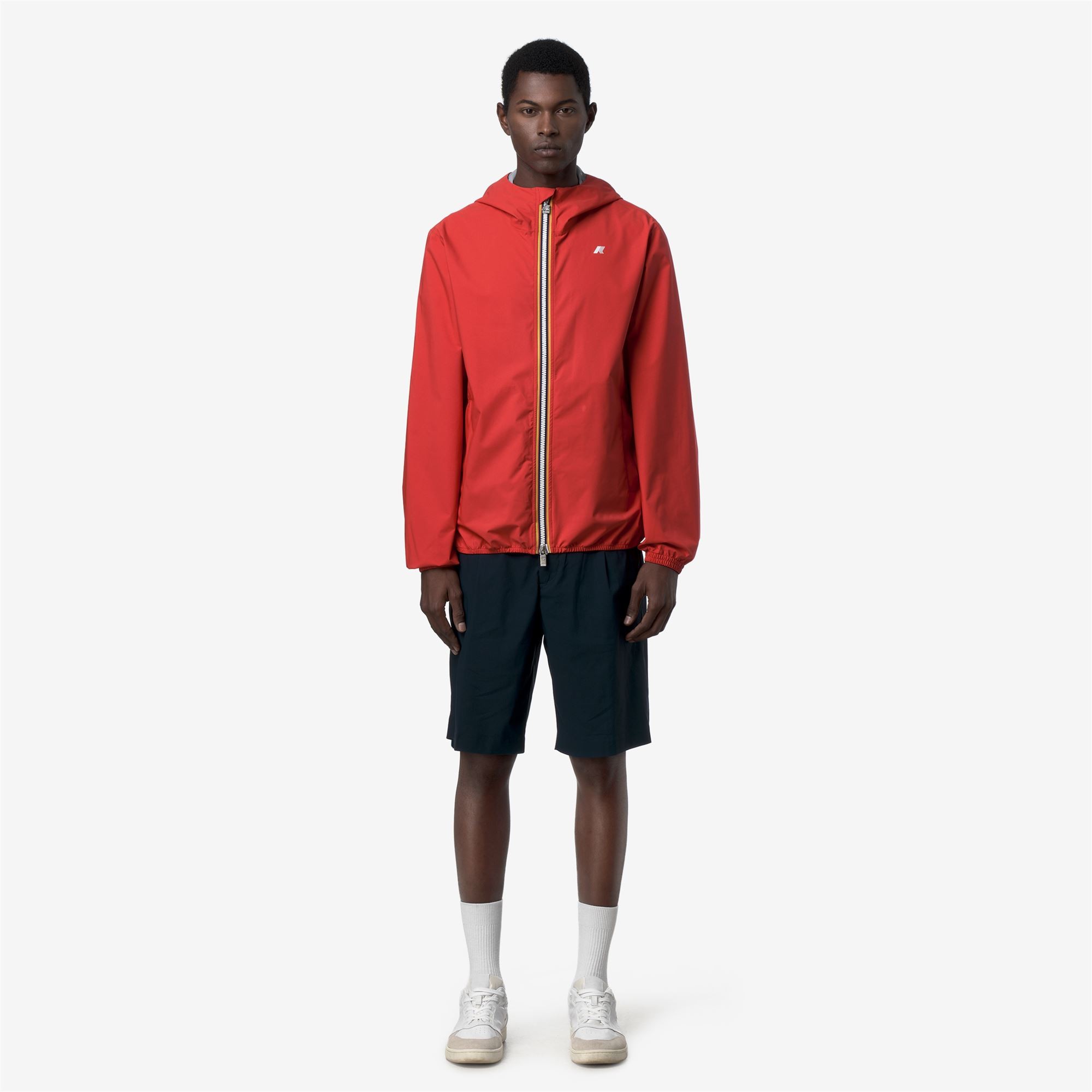 K-Way Jack Stretch Dot Jacket for Men K5127QW - B04 Red Poppy 