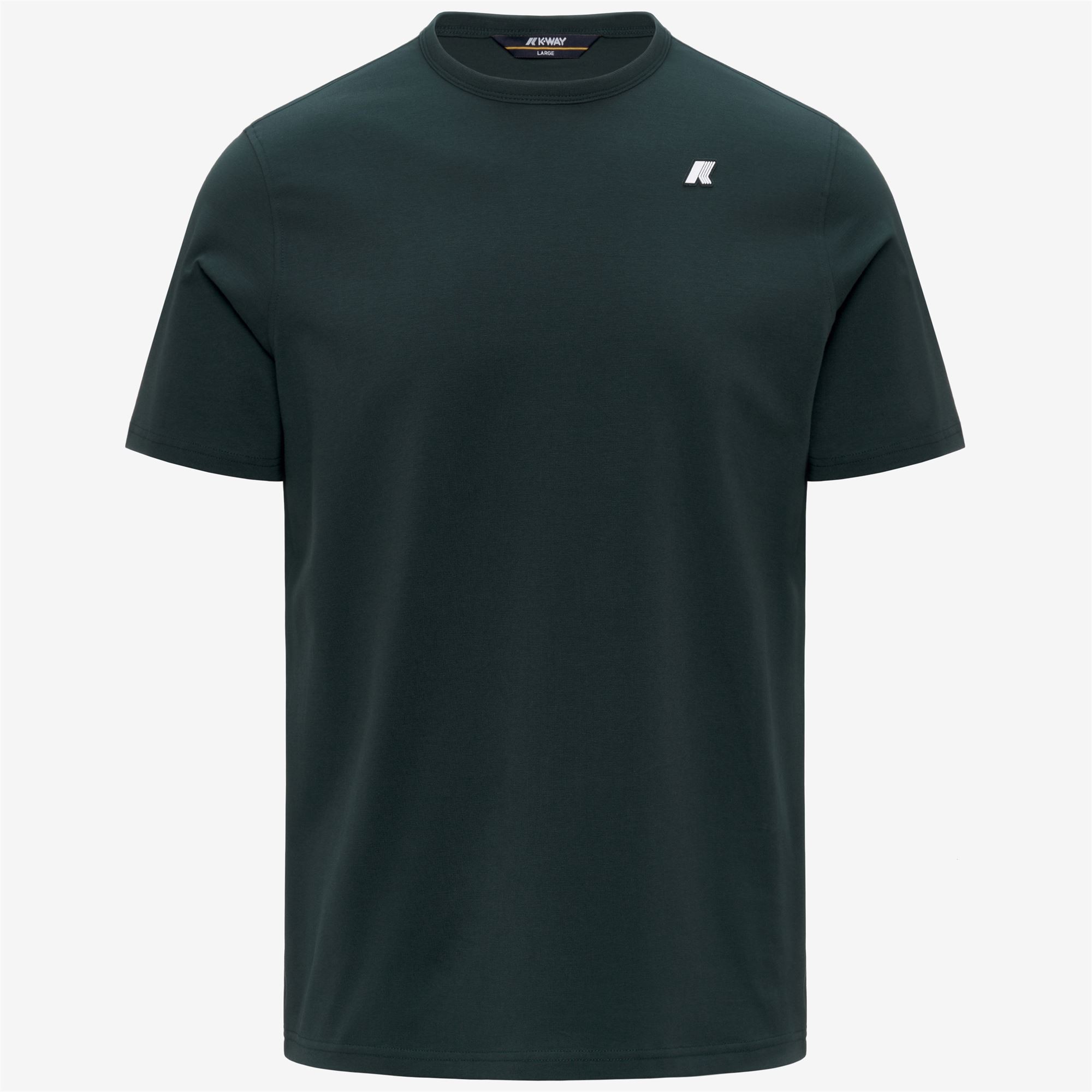 T-shirt da uomo Adame Light Jersey K-Way K71349W - 228 Green Dk Jungle 