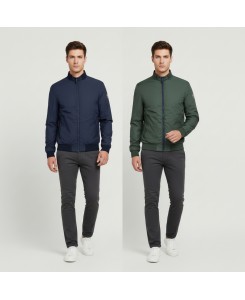 Giacca da uomo reversibile Colmar 1899R 8VX - 68 Navy - Jeep