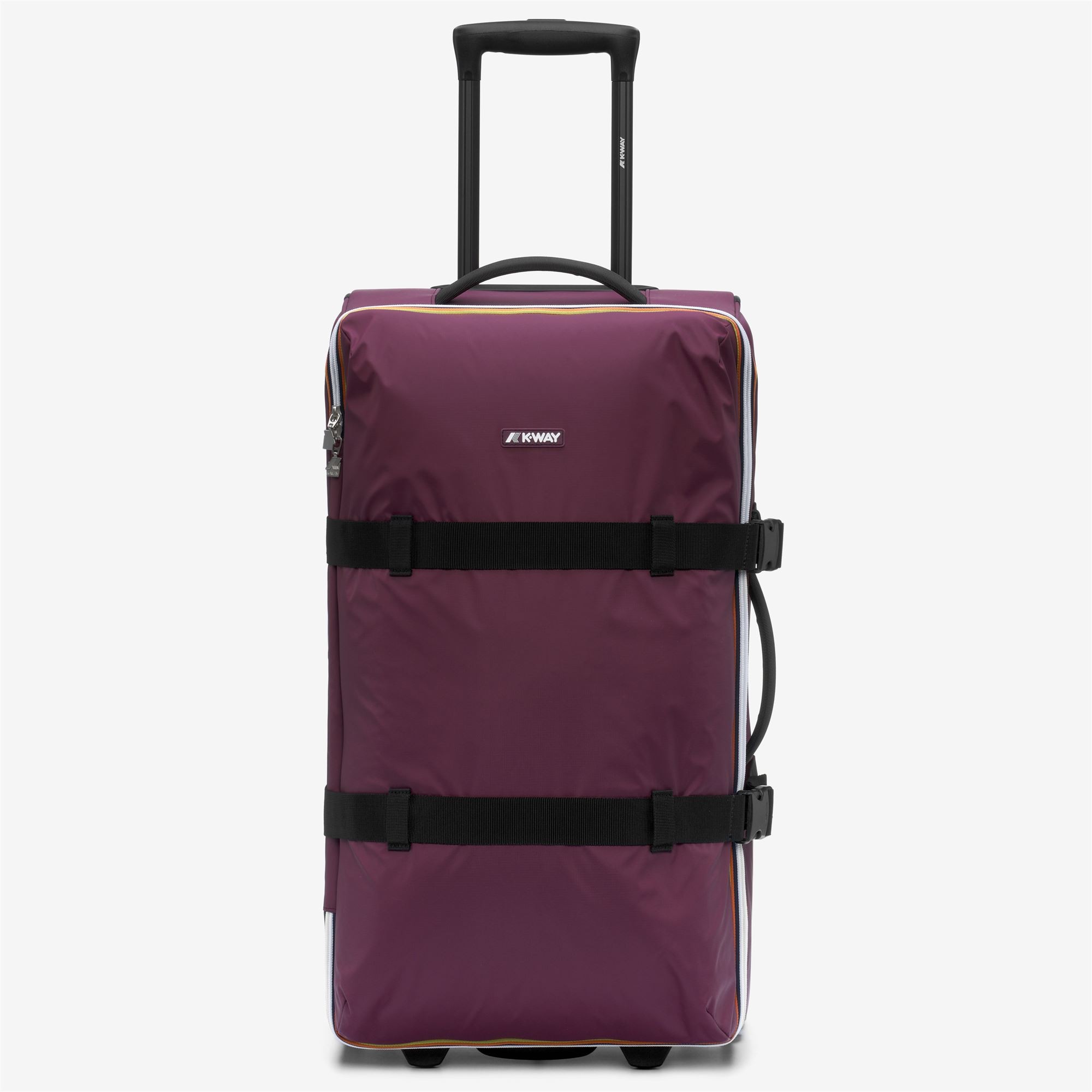 Trolley da Viaggio Blossac M K-way K2128NW - Y32 Violet Mauve Wine-Bl