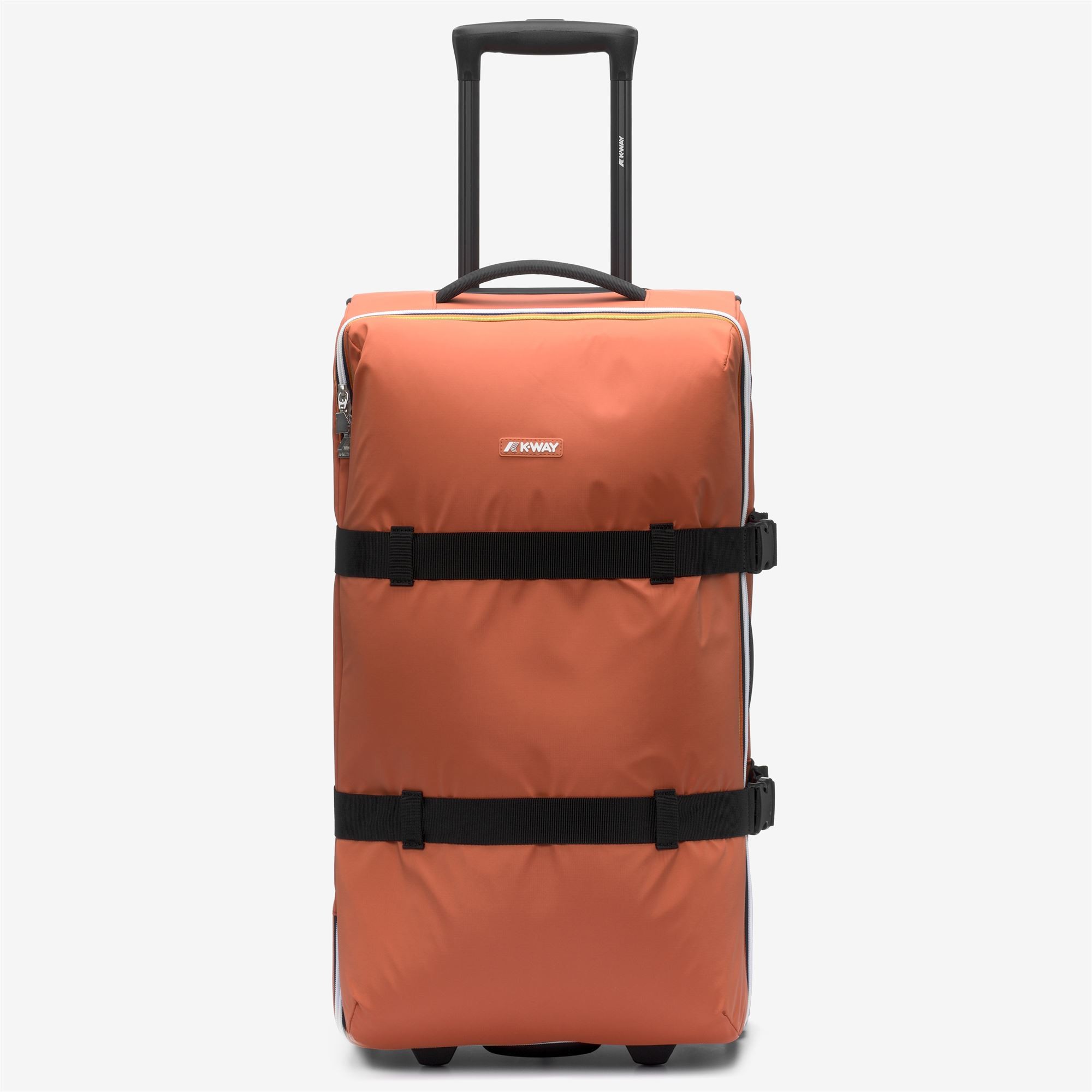 Blossac M K-way K2128NW Travel Trolley - Y34 ORANGE BROWNISH-BLAC