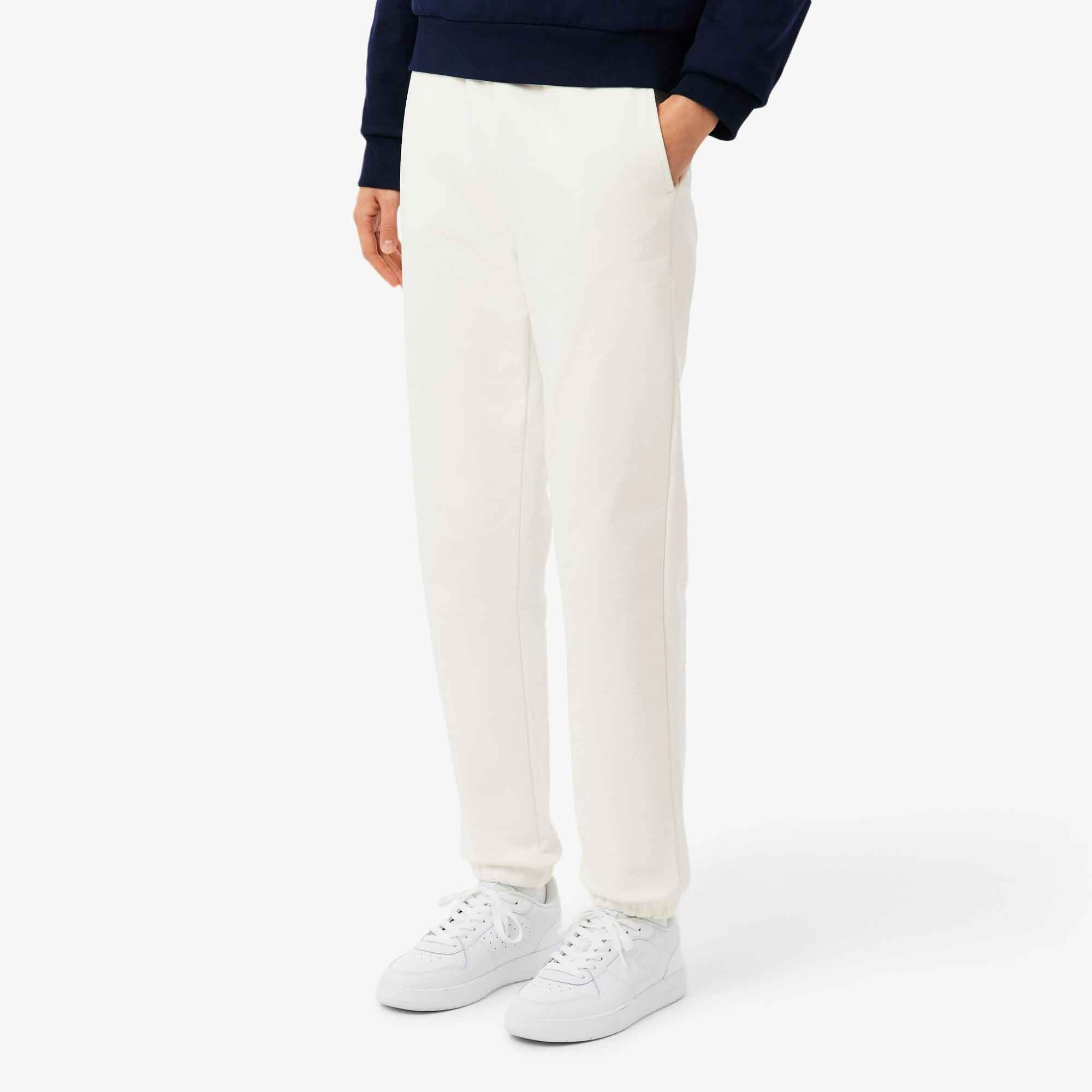 Lacoste fleece sweatpants for Women XF5268 - 70V Bianco