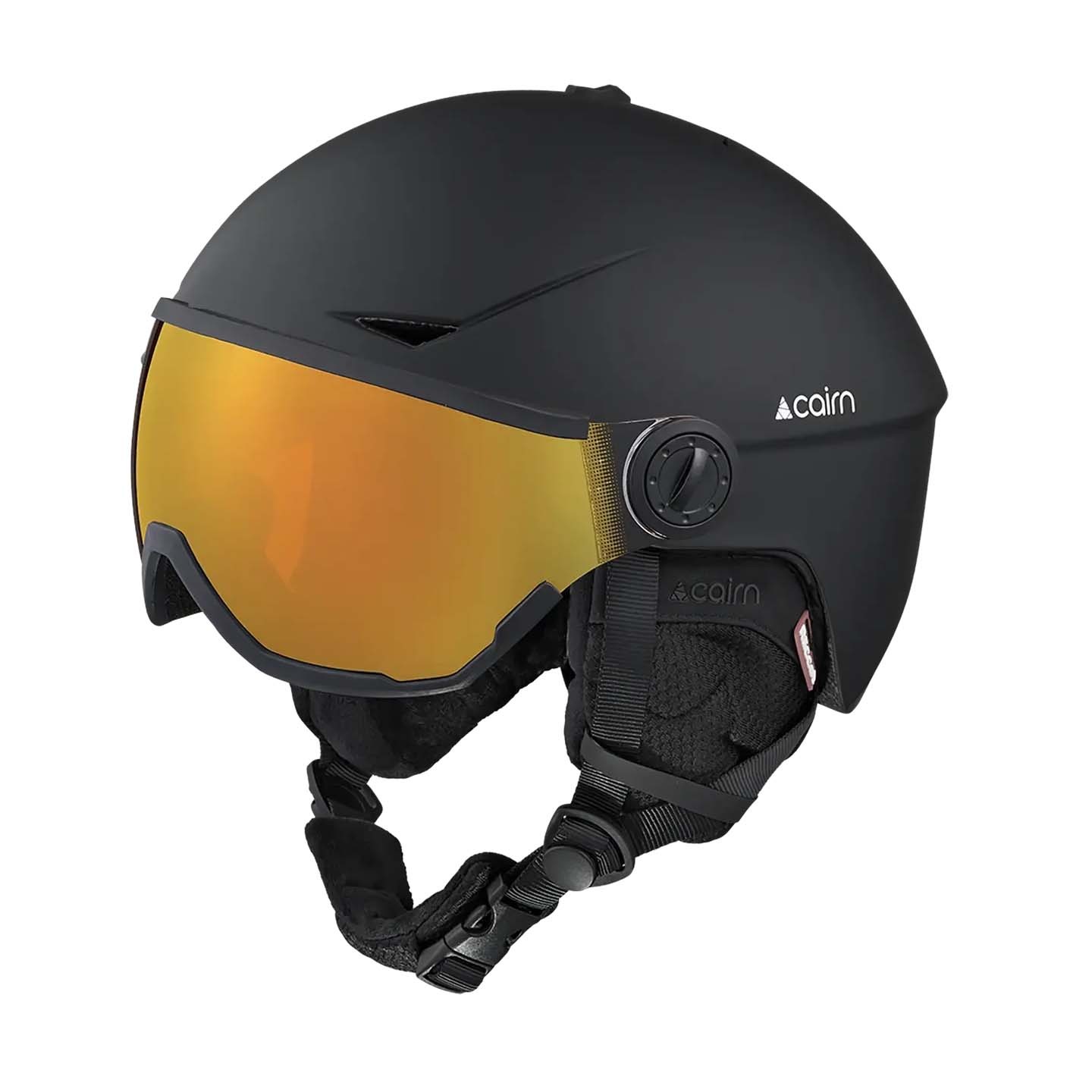 Cairn Rise Photochromic Pure Snow Helmet 0606828 - 02 Mat Black