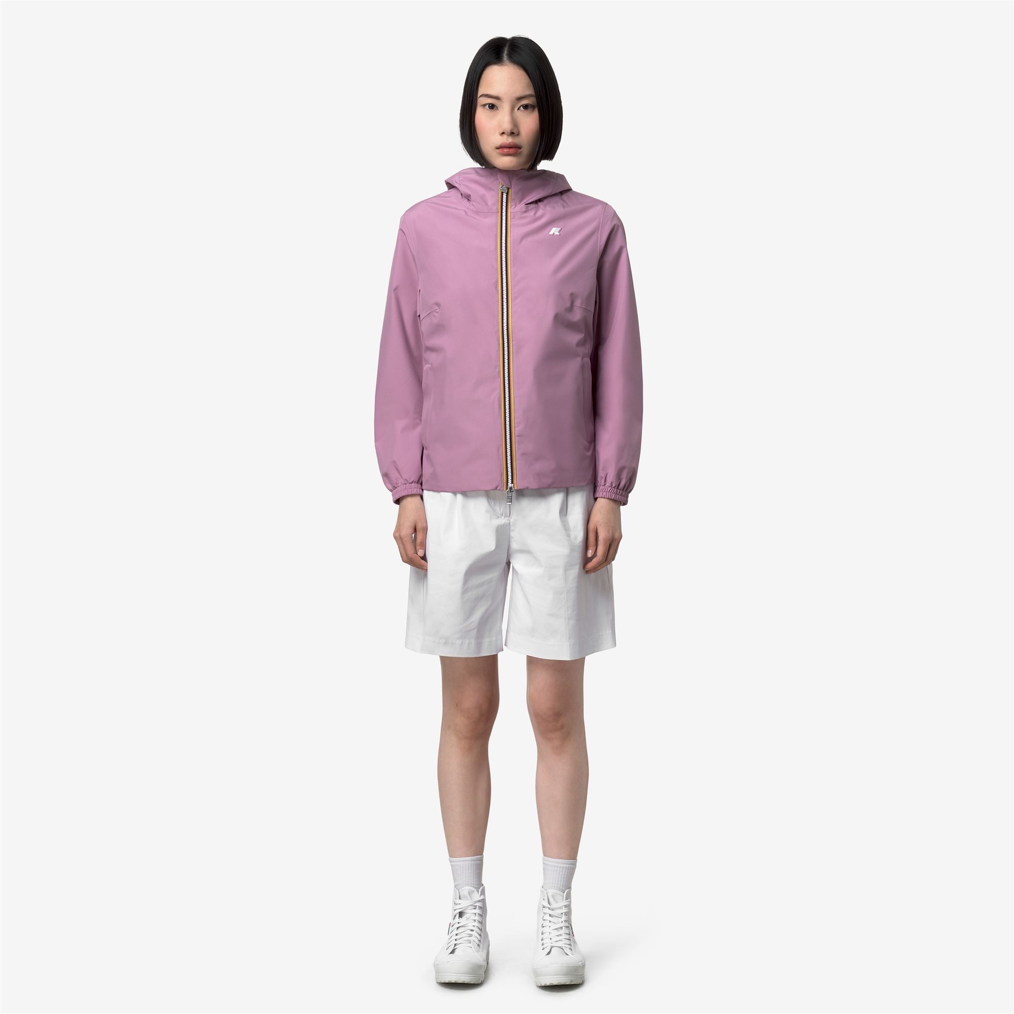 Giacca da donna Lil 2.0 Stretch Poly Jersey K-Way K21347W - H41 VIOLET GLICINE