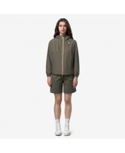Giacca da donna Lil 2.0 Stretch Poly Jersey K-Way K21347W - V15 Green Lichen