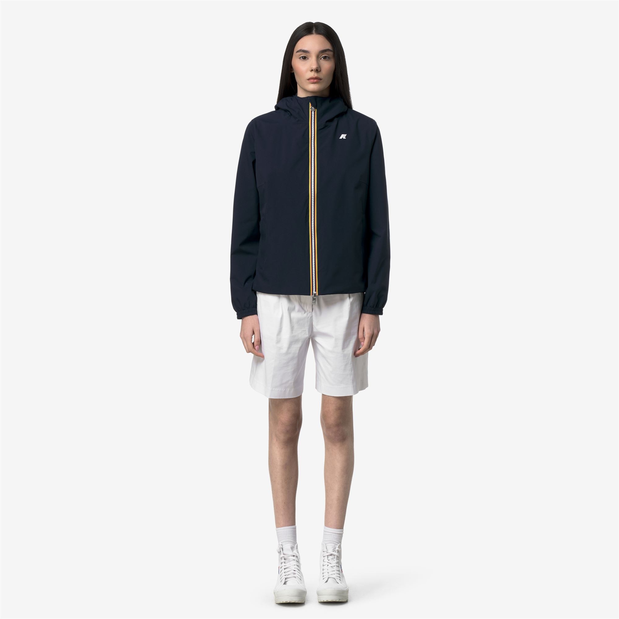 Giacca da donna Lil 2.0 Stretch Poly Jersey K-Way K21347W - K89 BLUE DEPHT