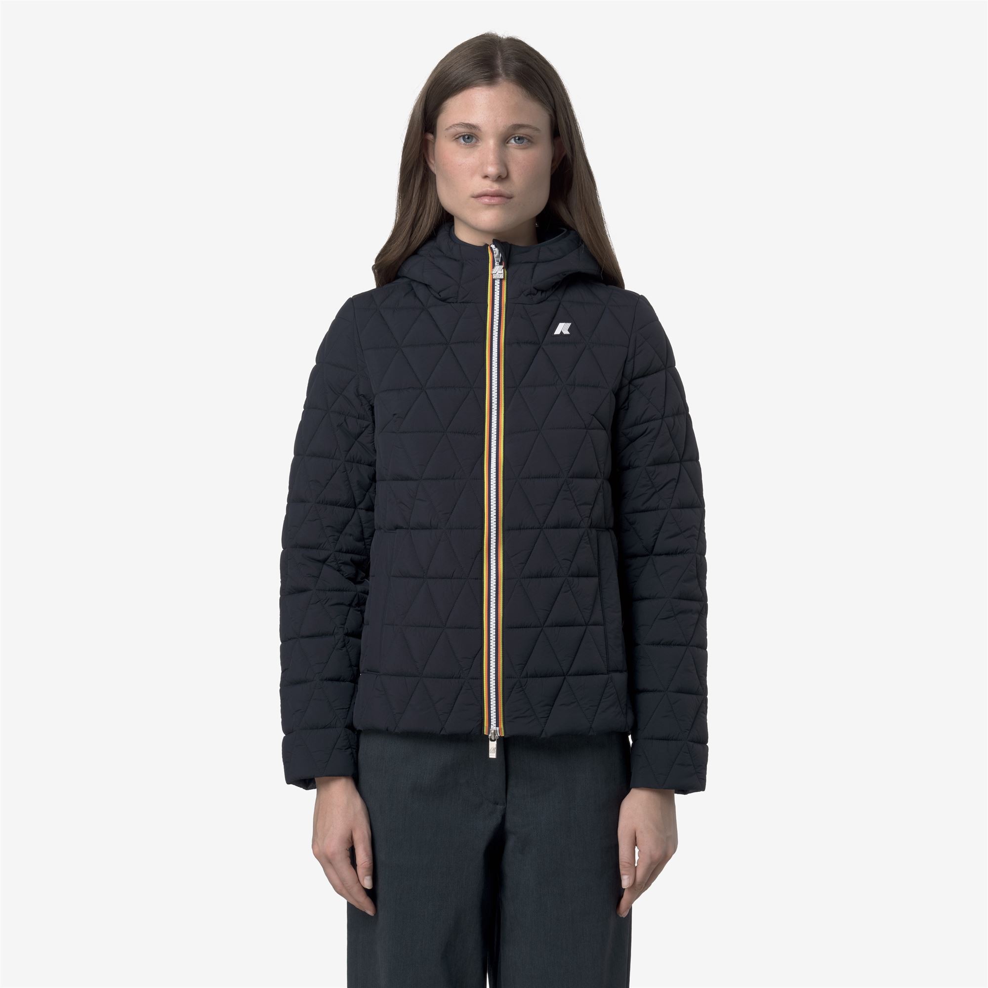 Giacca da donna Lil Diamond Quilted Warm - K-Way K2136EW - K89 BLUE DEPHT
