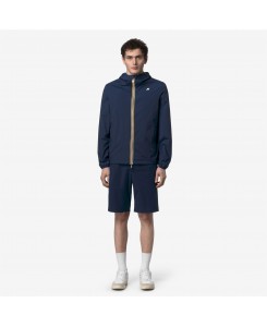 Giacca da uomo Jack Stretch Nylon Jersey K-Way K3123UW - B67 Blue Insignia
