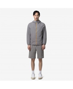 Giacca da uomo Jack Stretch Nylon Jersey K-Way K3123UW - 411 Grey Frost 