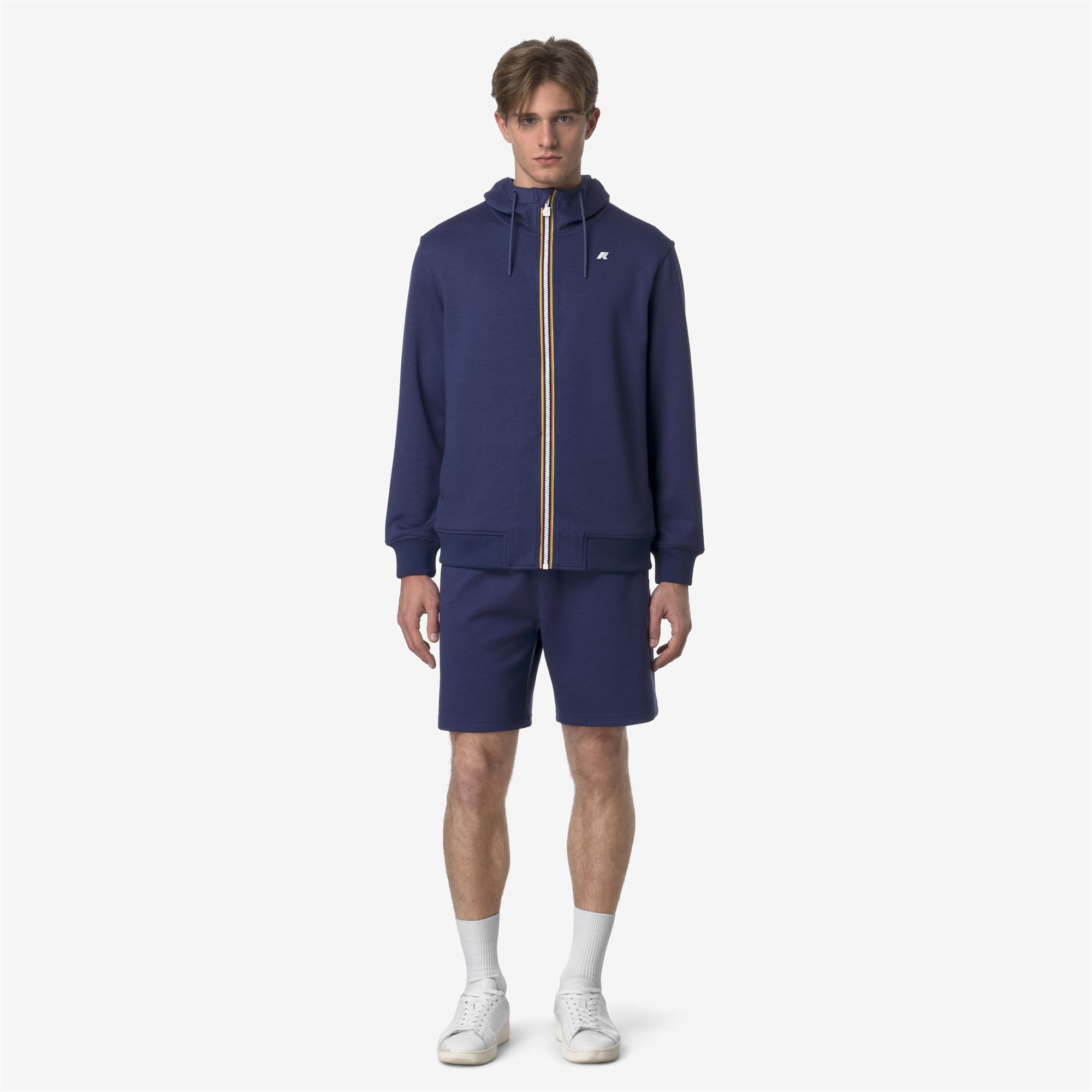 Pantaloncini da uomo Theotime Light Spacer K71416W - B67 Blue Insignia