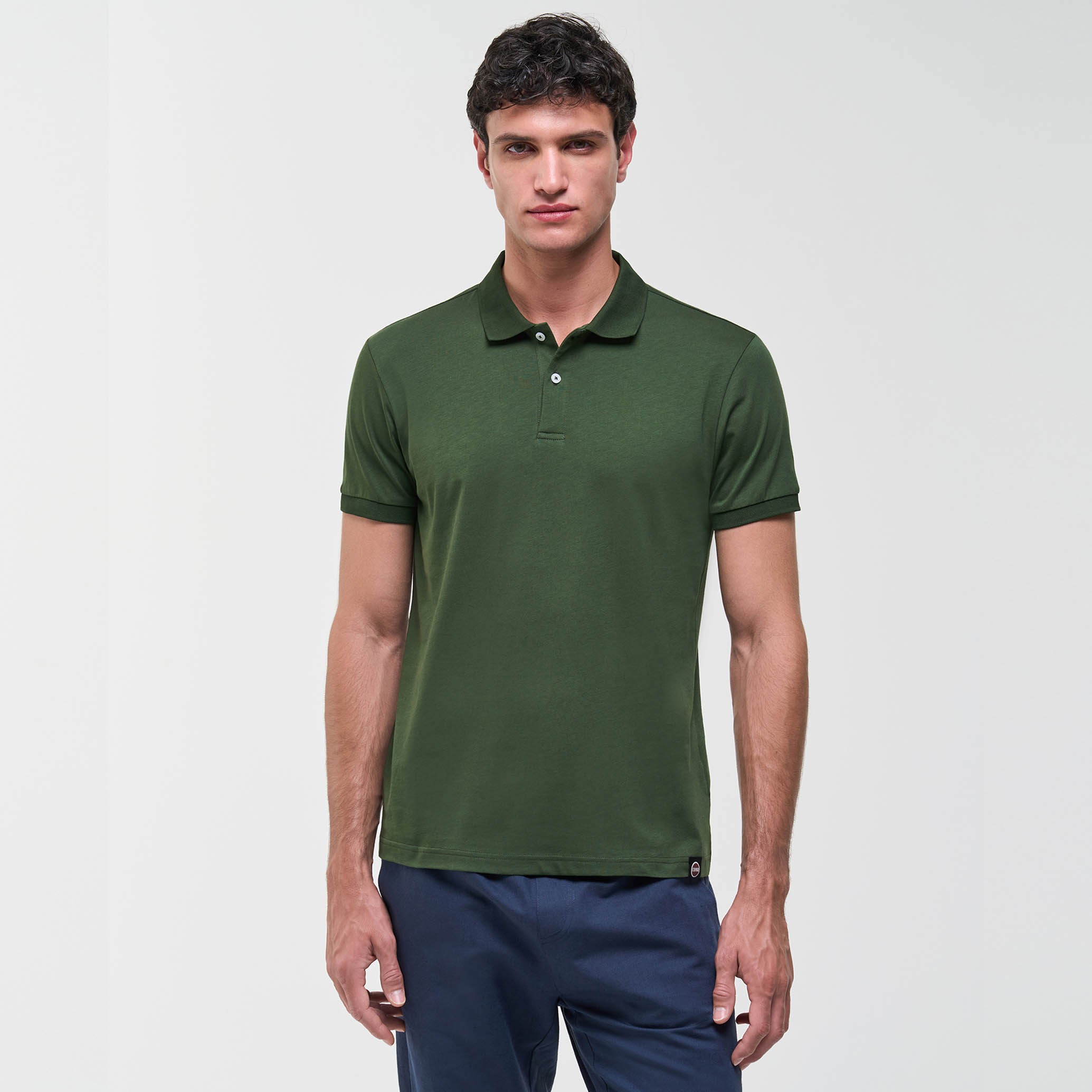 Colmar Polo shirt for Men in Supima® Cotton 7679 1YE - 769 Jeep