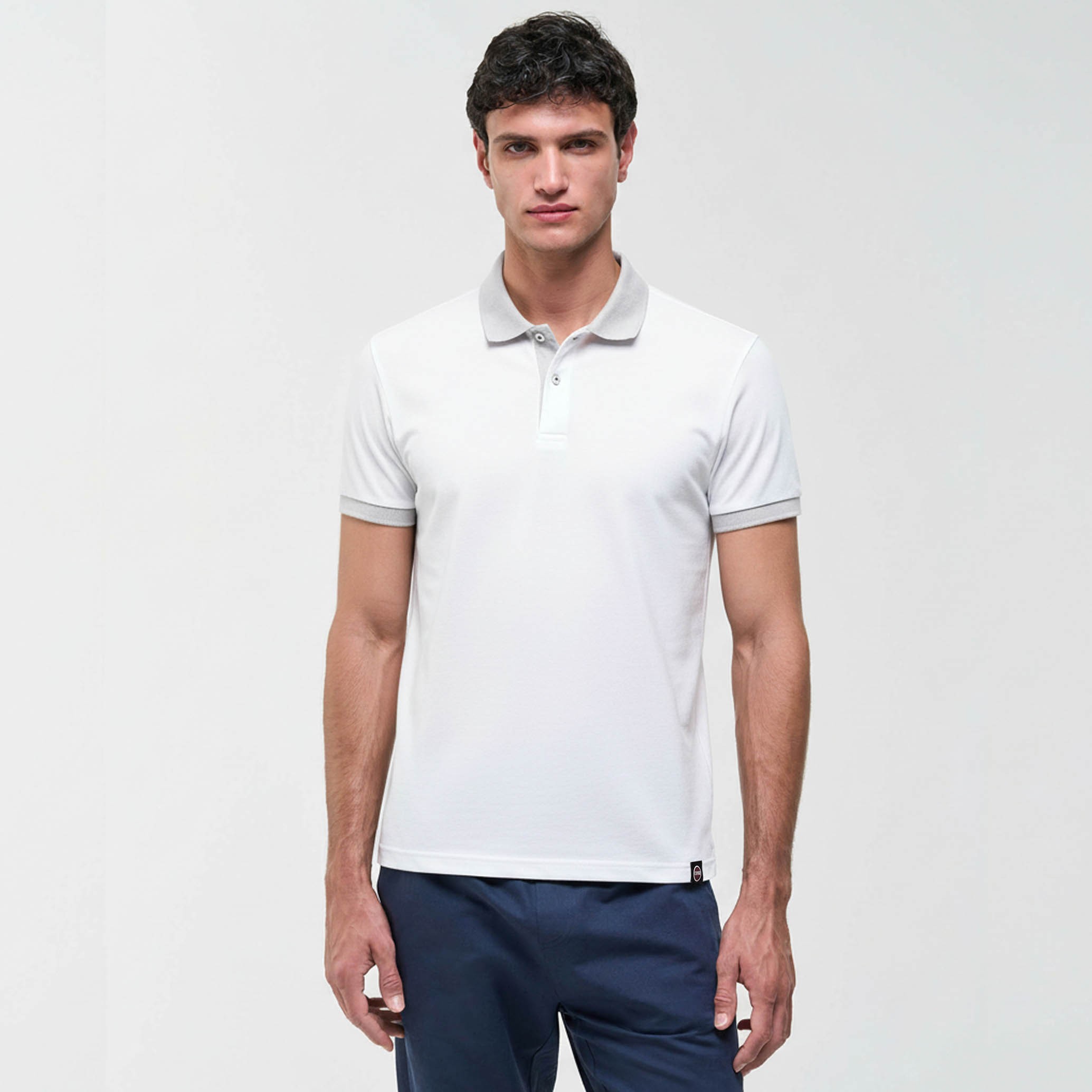 Colmar Polo shirt for Men in Supima® Cotton 7679 1YE - 01 BIANCO