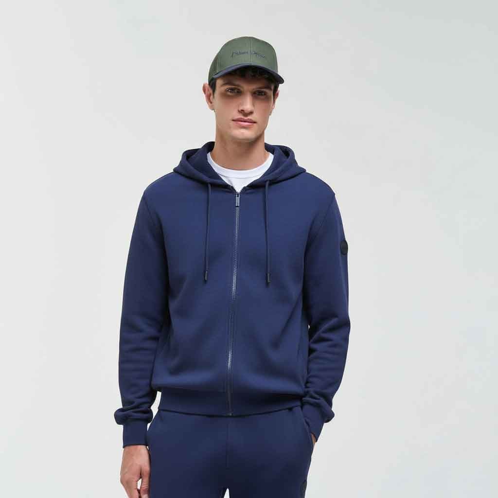 Colmar Ottoman Fleece Hoodie for Men 6154R 1XL - 432 CAPTAIN